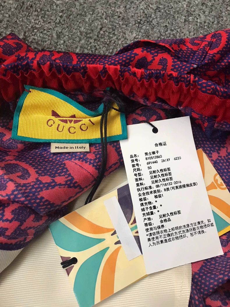 Gucci Gucci Adidas Collaboration Printed Shorts Size US 44 / EU 60 - 3 Thumbnail