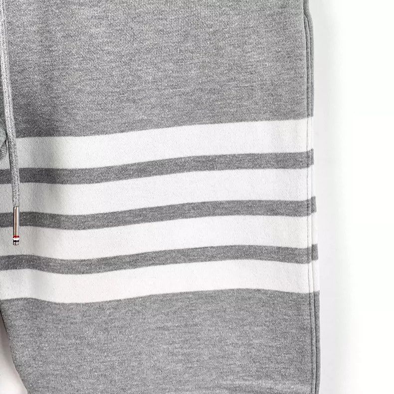 Thom Browne Thom Browne Gray Drawstring Casual Pants Size US 26 / EU 42 - 4 Thumbnail