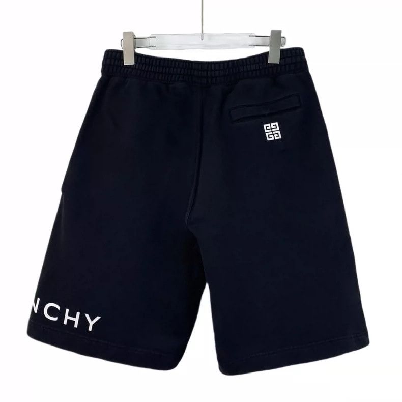 Givenchy Givenchy Black Logo Print Casual Shorts Size US 32 / EU 48 - 2 Thumbnail