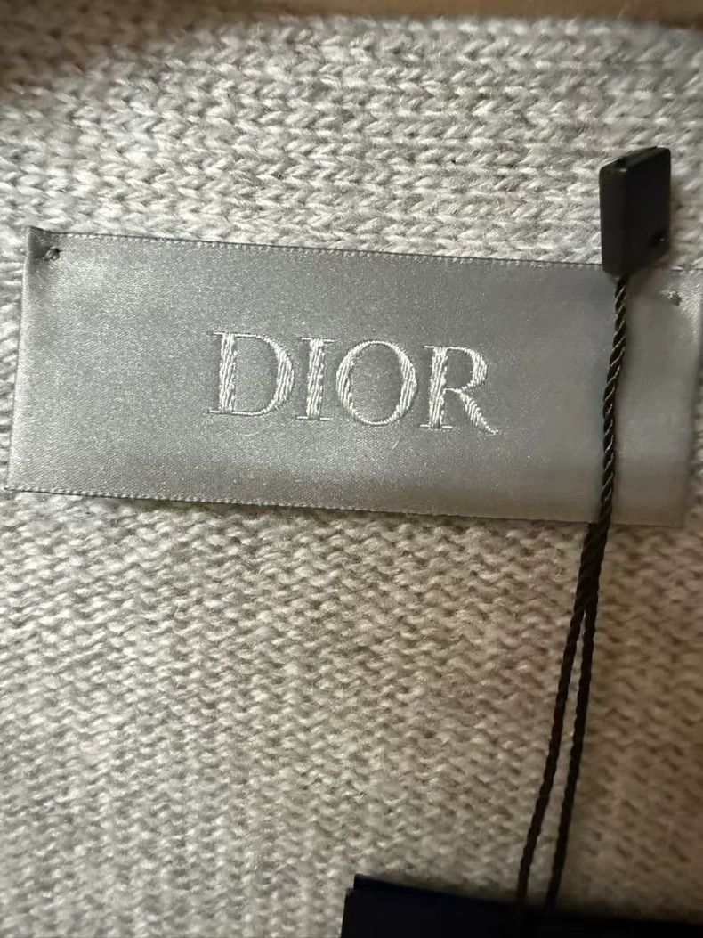 Dior Dior Gray Cardigan Wool Coat Size S Size US S / EU 44-46 / 1 - 3 Thumbnail