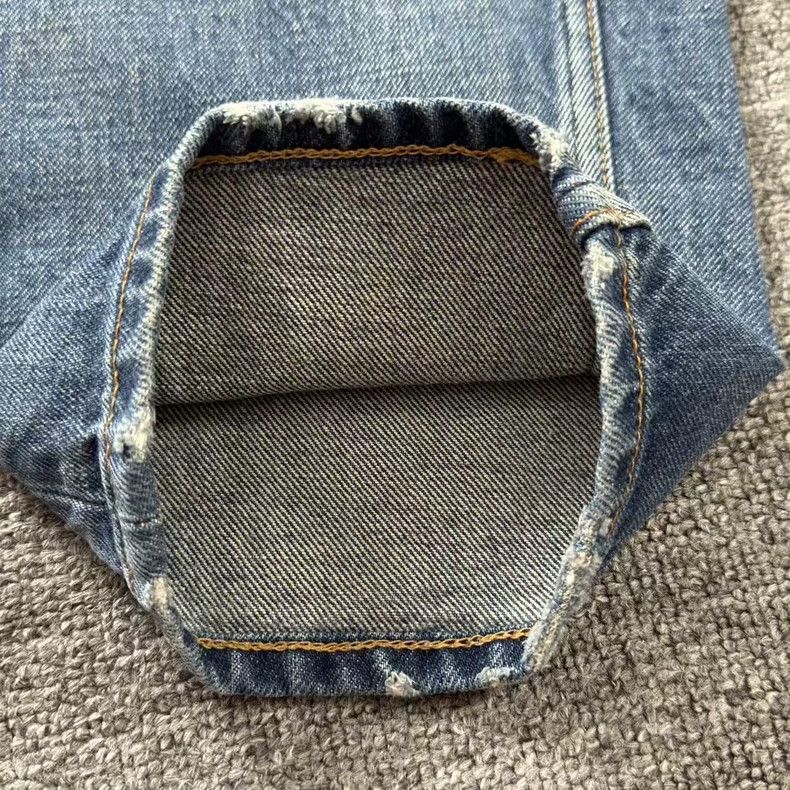 Celine Celine Blue Denim Pants Size 24 Size US 26 / EU 42 - 7 Thumbnail