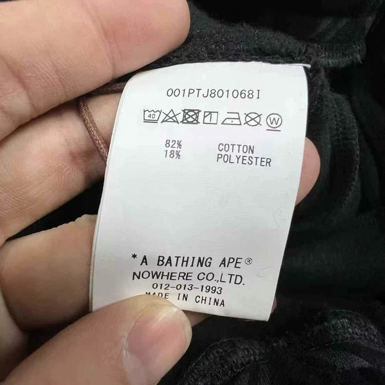 Bape Bape Metal Ape Logo Casual Pants Size US 44 / EU 60 - 4 Thumbnail