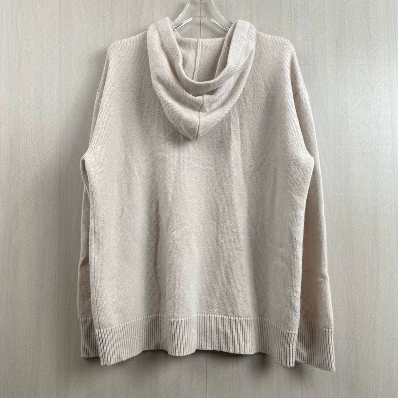 Max Mara Maxmara Hooded Knit Sweater Size M Size US M / EU 48-50 / 2 - 2 Thumbnail