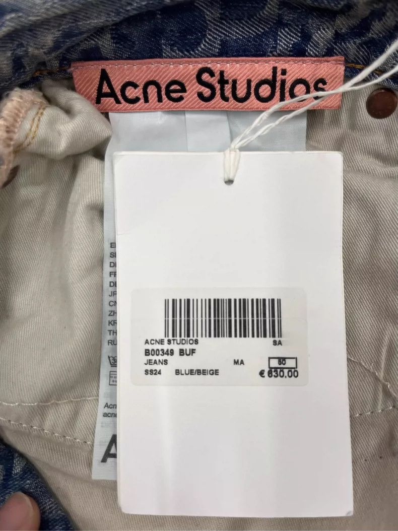 Acne Studios Acne Studios Cleanfit Low Waist Denim Pants Size US 44 / EU 60 - 3 Thumbnail
