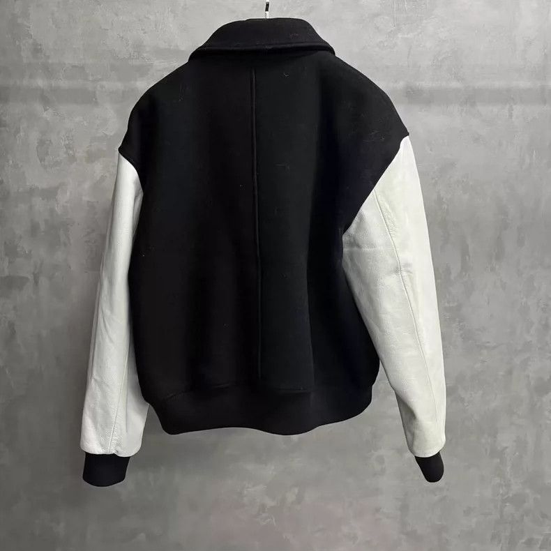 AMI Black and White Color Block Jacket Size US L / EU 52-54 / 3 - 5 Thumbnail
