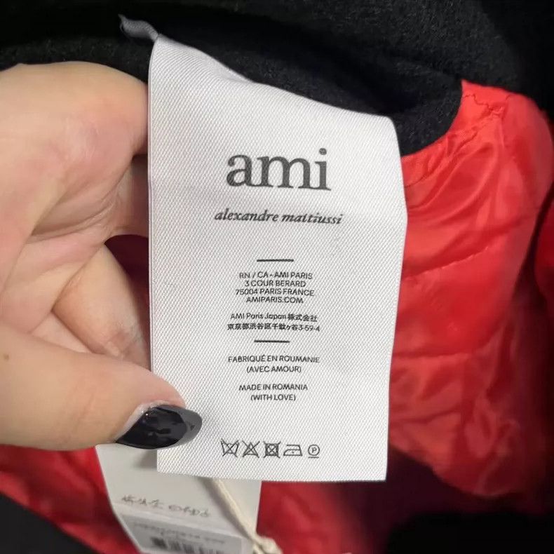 AMI Black and White Color Block Jacket Size US L / EU 52-54 / 3 - 3 Thumbnail