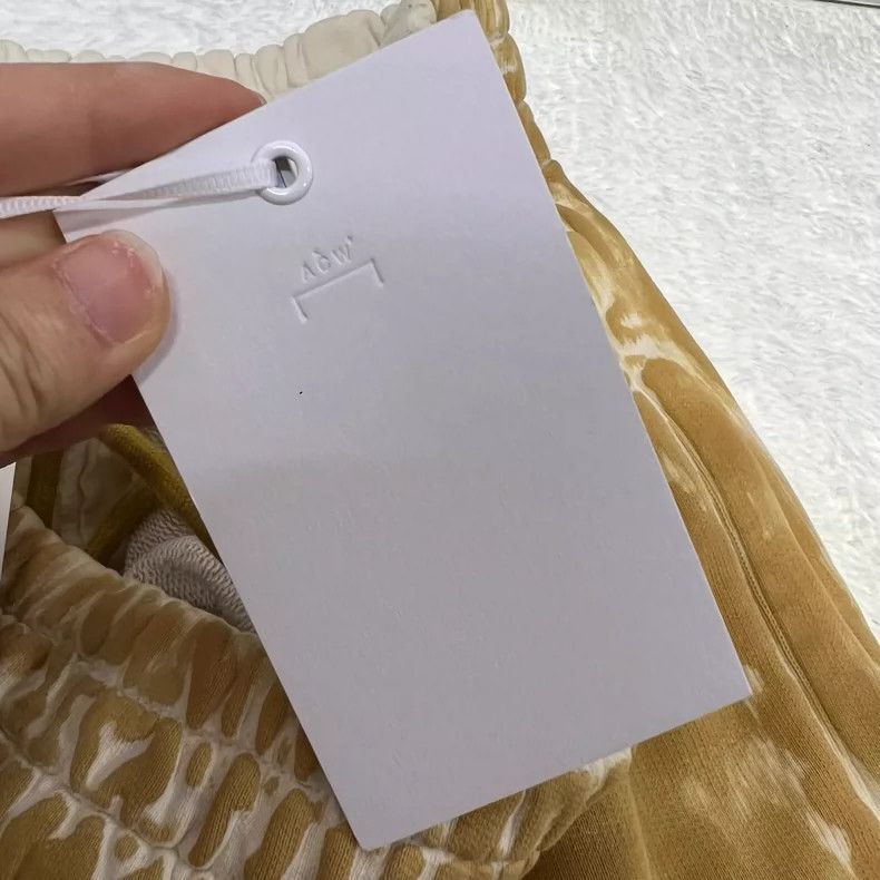 Ader Error A-COLD-WALL Yellow Drawstring Pants Size M Size US 28 / EU 44 - 5 Thumbnail