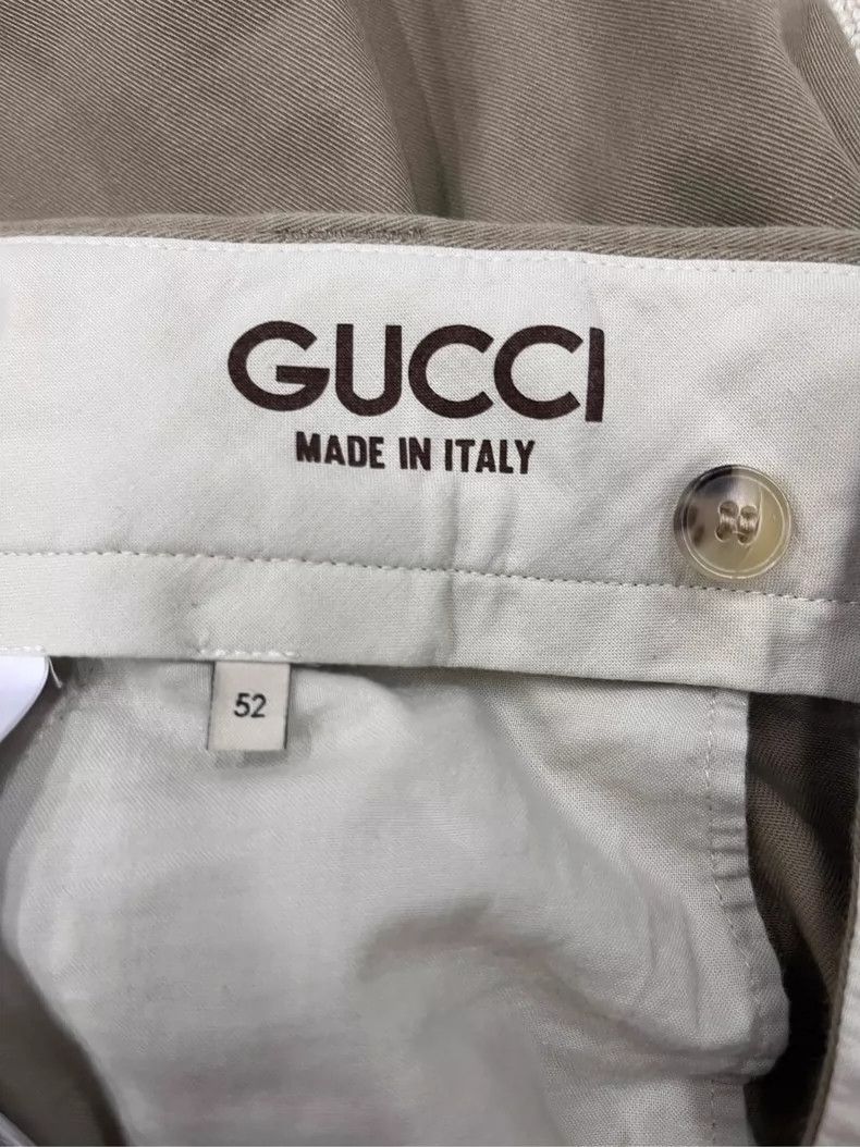 Gucci Gucci Khaki Cargo Work Pants SS24 Size US 44 / EU 60 - 5 Thumbnail