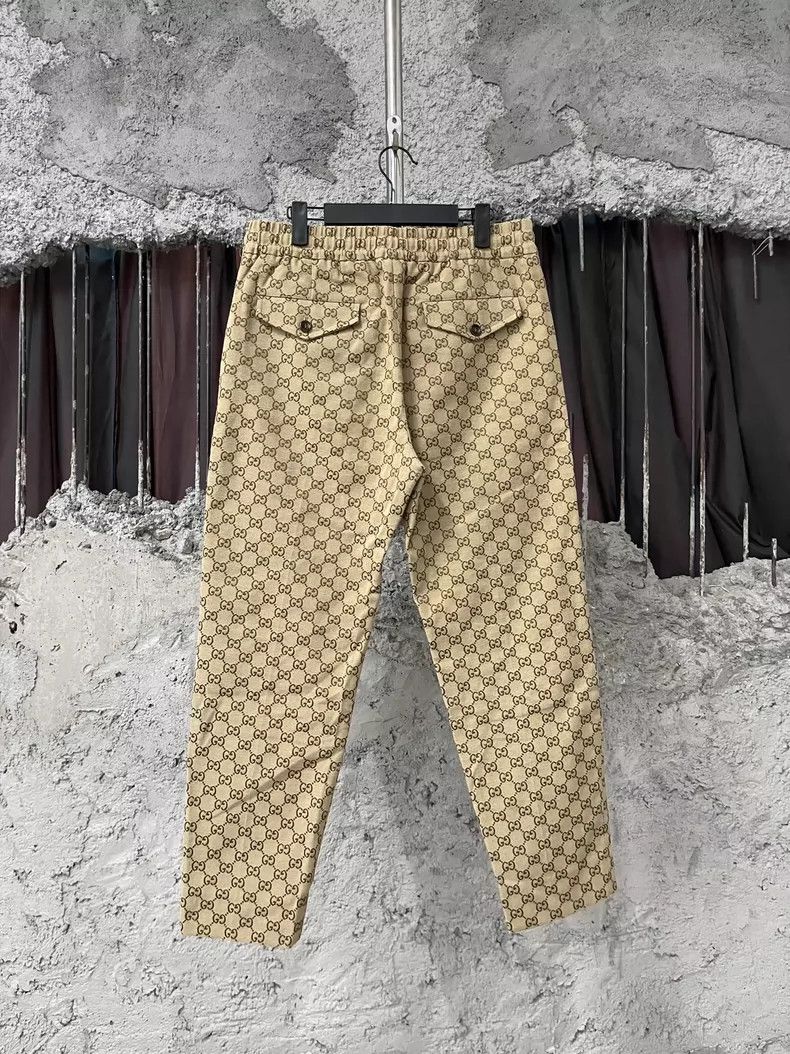 Gucci Gucci All Over Logo Pattern Pants Size US 44 / EU 60 - 2 Thumbnail