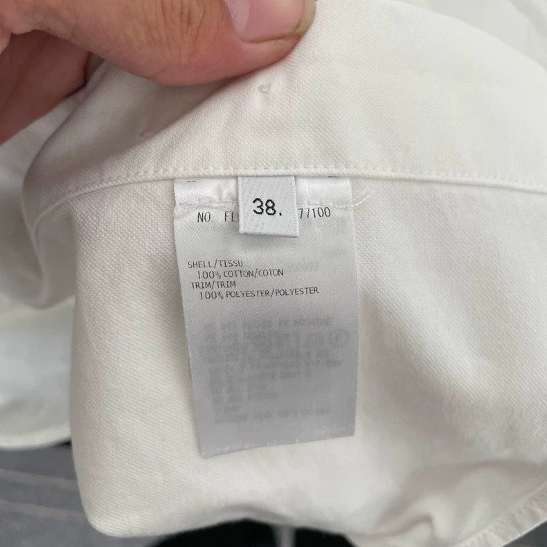 Thom Browne Thombrowne White Shirt Jacket Size US M / EU 48-50 / 2 - 3 Thumbnail