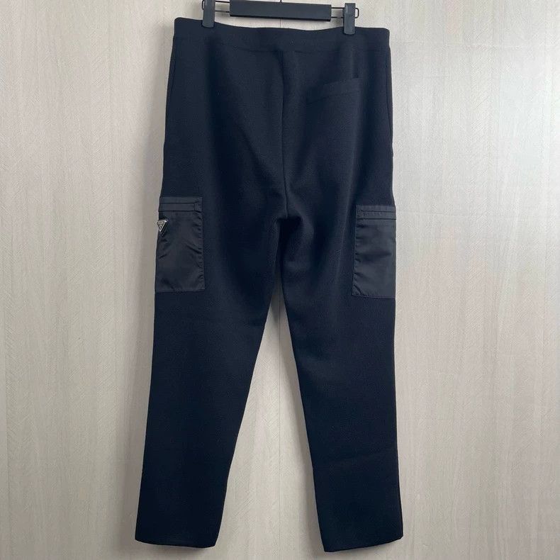 Prada Prada Nylon Panel Long Pants Size 50 Size US 44 / EU 60 - 2 Thumbnail