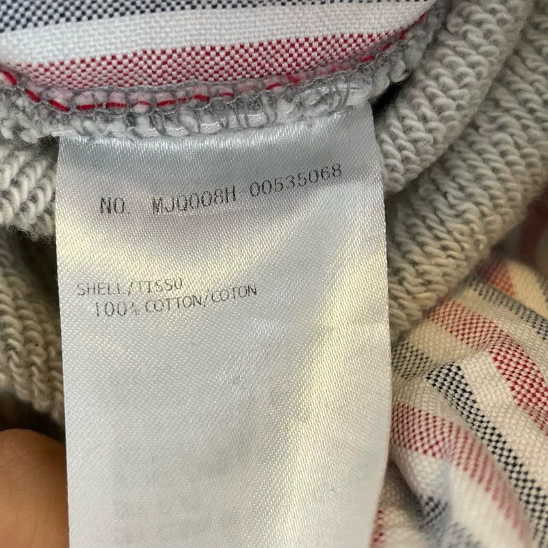Thom Browne ThomBrowne Gray Four Stripe Long Pants Size US 26 / EU 42 - 3 Thumbnail