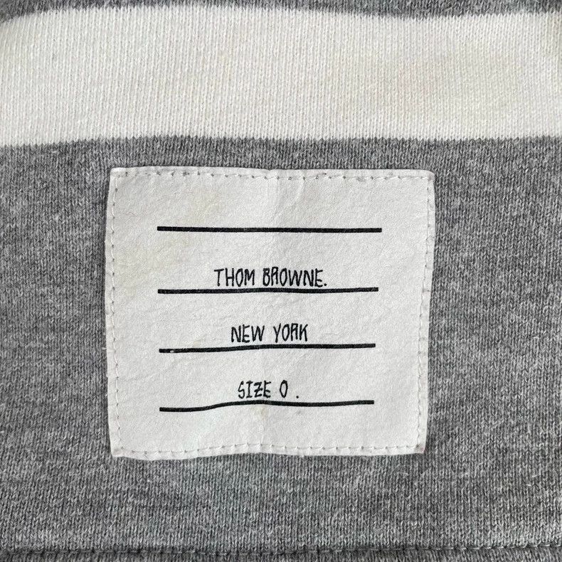 Thom Browne Thom Browne Gray Classic Striped Casual Shorts Size US 26 / EU 42 - 2 Thumbnail