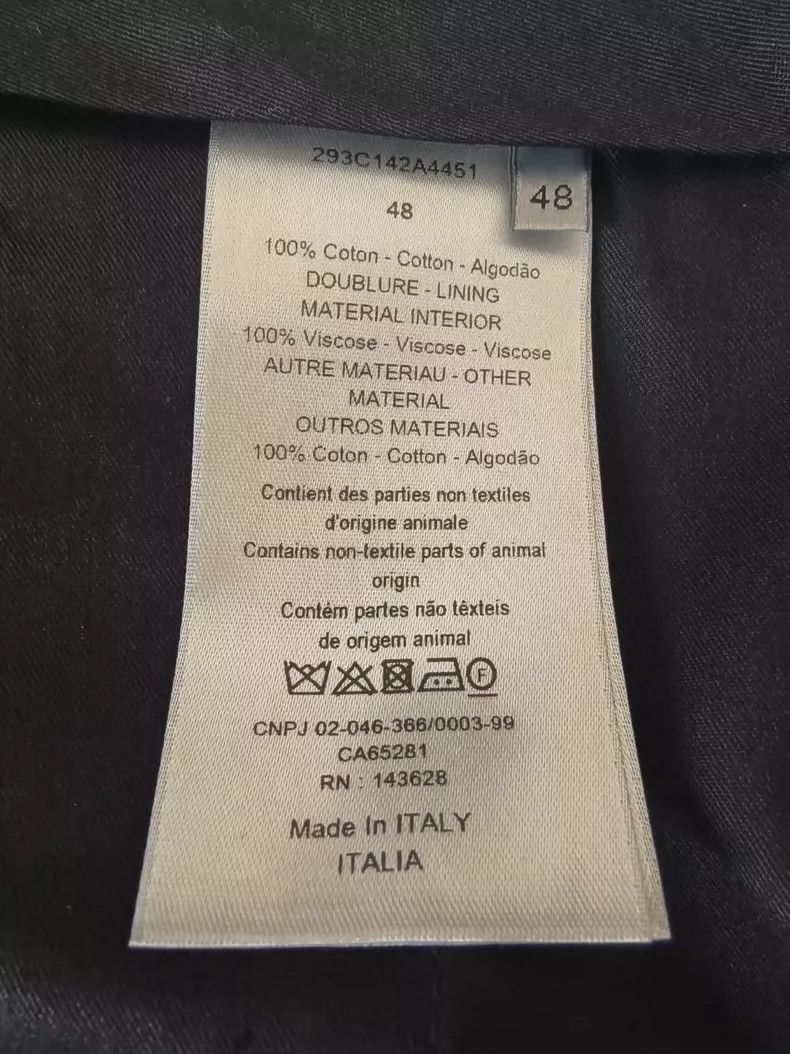 Dior Dior Black Rose Trimmed Pants Size 48-yf Size US 44 / EU 60 - 4 Thumbnail