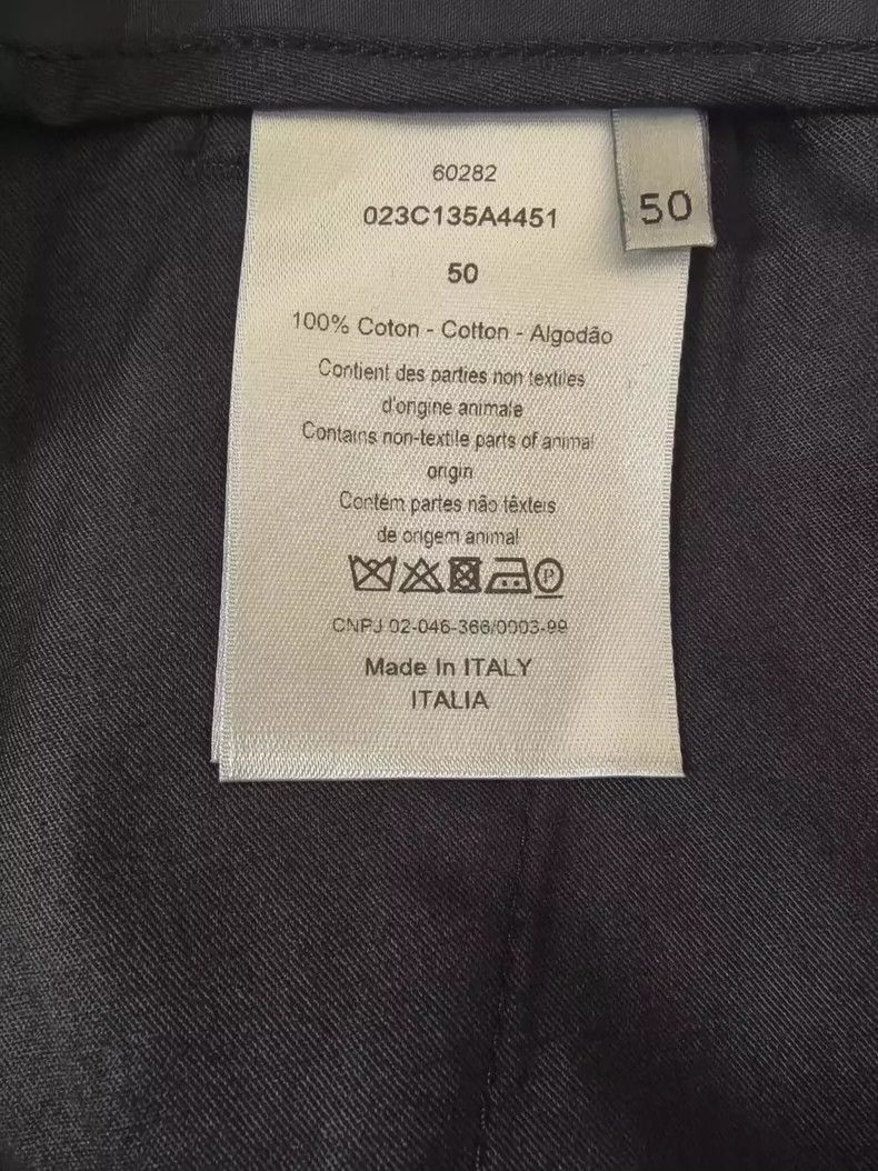 Dior Dior Men's Tailored Suit Pants for Sale-yf Size US 44 / EU 60 - 6 Thumbnail