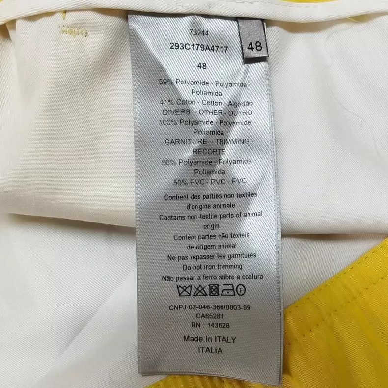 Dior DIOR Yellow Drawstring Shorts for Men-yf Size US 44 / EU 60 - 3 Thumbnail