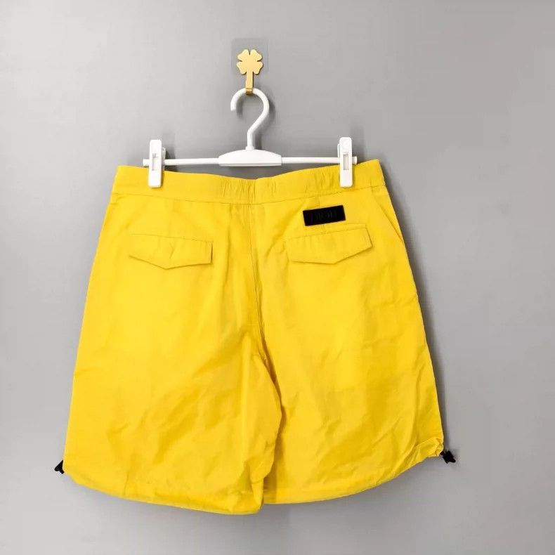 Dior DIOR Yellow Drawstring Shorts for Men-yf Size US 44 / EU 60 - 2 Thumbnail
