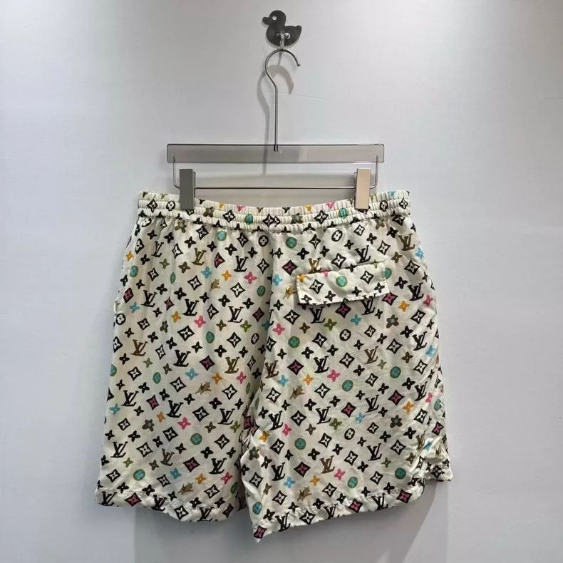 Louis Vuitton Louis Vuitton Tyler Logo Print Shorts-yf Size US 44 / EU 60 - 2 Thumbnail
