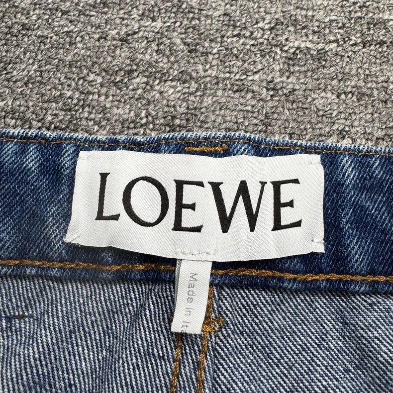 Loewe Loewe Wide Leg Denim Trousers-yf Size US 44 / EU 60 - 4 Thumbnail