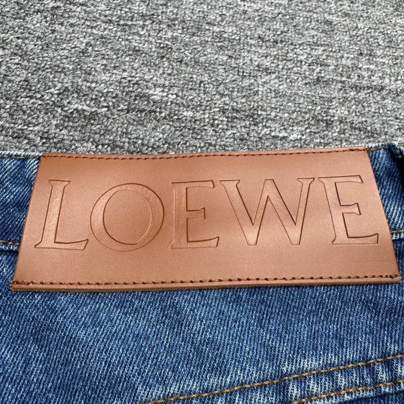 Loewe Loewe Wide Leg Denim Trousers-yf Size US 44 / EU 60 - 3 Thumbnail