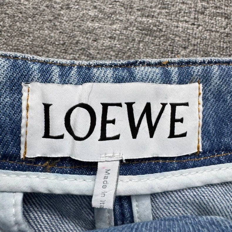 Loewe Loewe Denim Pants with Belt Size 48-yf Size US 44 / EU 60 - 4 Thumbnail