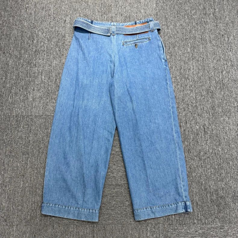 Loewe Loewe Denim Pants with Belt Size 48-yf Size US 44 / EU 60 - 2 Thumbnail