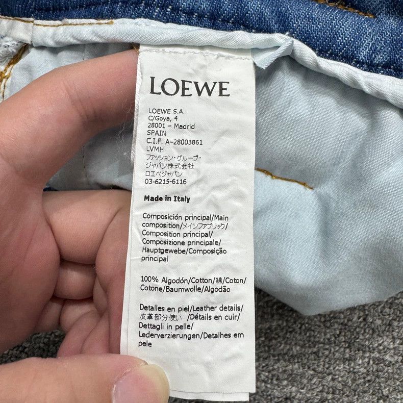 Loewe Loewe Denim Pants with Belt Size 48-yf Size US 44 / EU 60 - 5 Thumbnail
