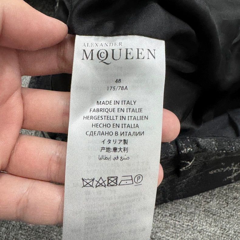 Alexander McQueen Alexander McQueen Graffiti Casual Pants-yf Size US 44 / EU 60 - 4 Thumbnail