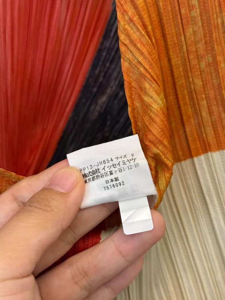 Issey Miyake Issey Miyake Color Block Dress Size 2-yf Size 22" - 3 Thumbnail