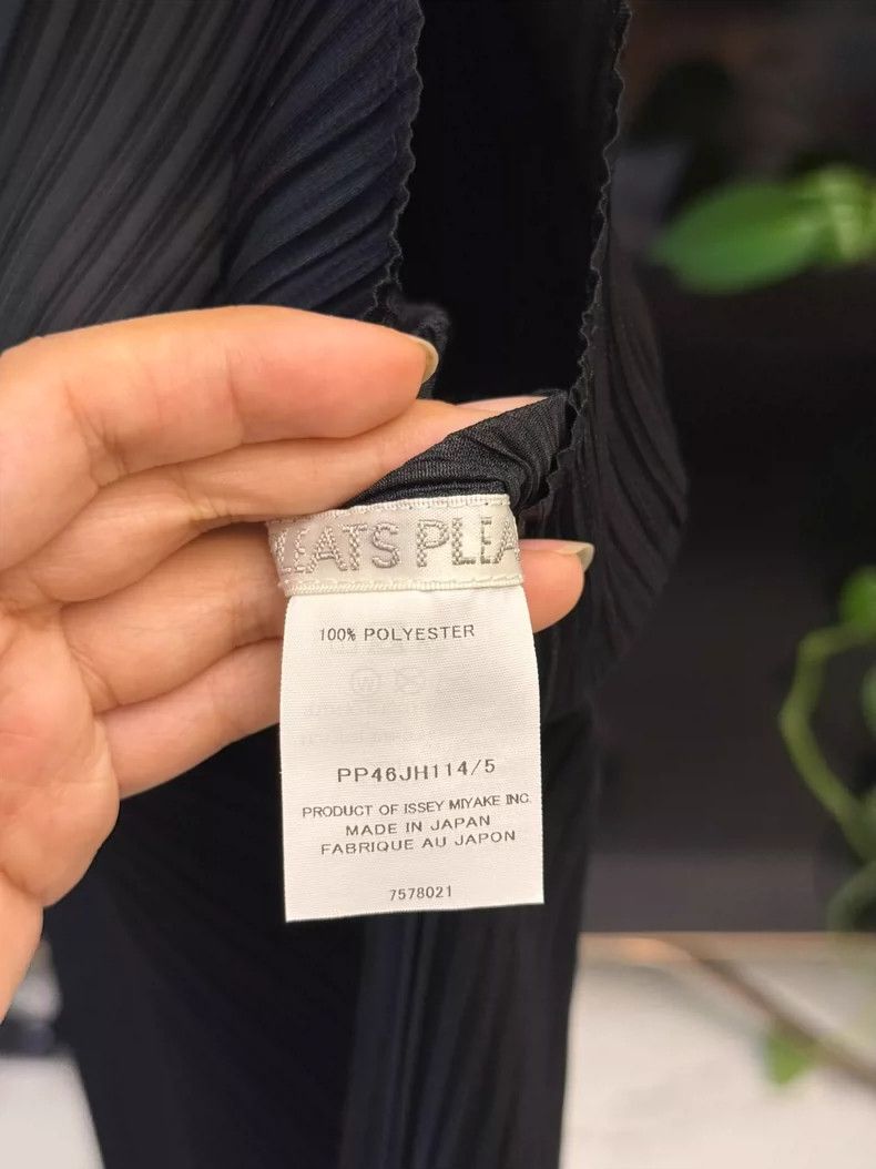 Issey Miyake Issey Miyake Black Pleated Dress Size 5-yf Size US 26 / EU 42 - 4 Thumbnail