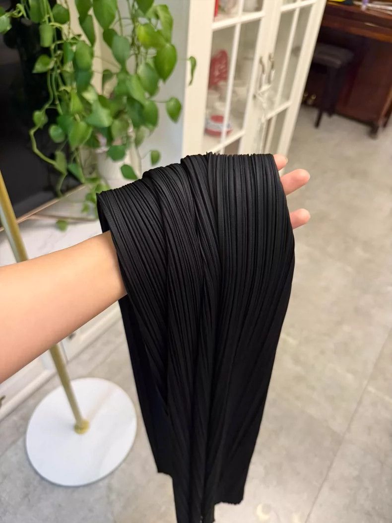 Issey Miyake Issey Miyake Black Pleated Dress Size 5-yf Size US 26 / EU 42 - 7 Thumbnail