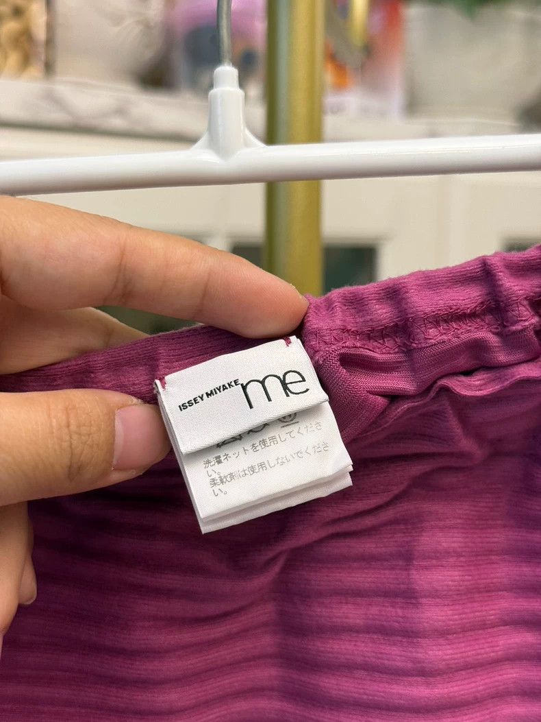 Issey Miyake Pink Thick Fabric Pants with Stripe Pattern-yf Size US 44 / EU 60 - 2 Thumbnail