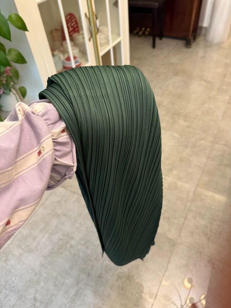 Issey Miyake Issey Miyake Long Sleeve Green Dress Cardigan-yf Size XXS / US 00 / IT 34 - 7 Thumbnail