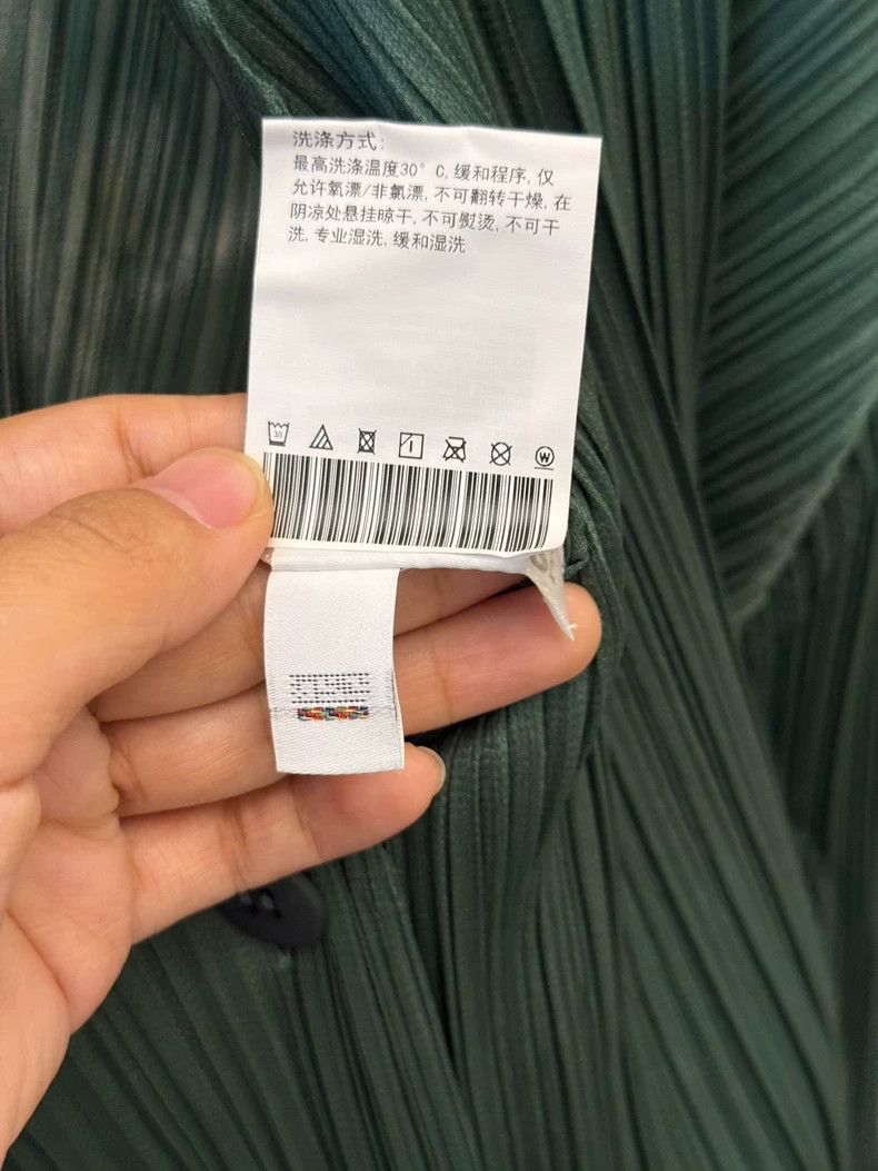 Issey Miyake Issey Miyake Long Sleeve Green Dress Cardigan-yf Size XXS / US 00 / IT 34 - 4 Thumbnail