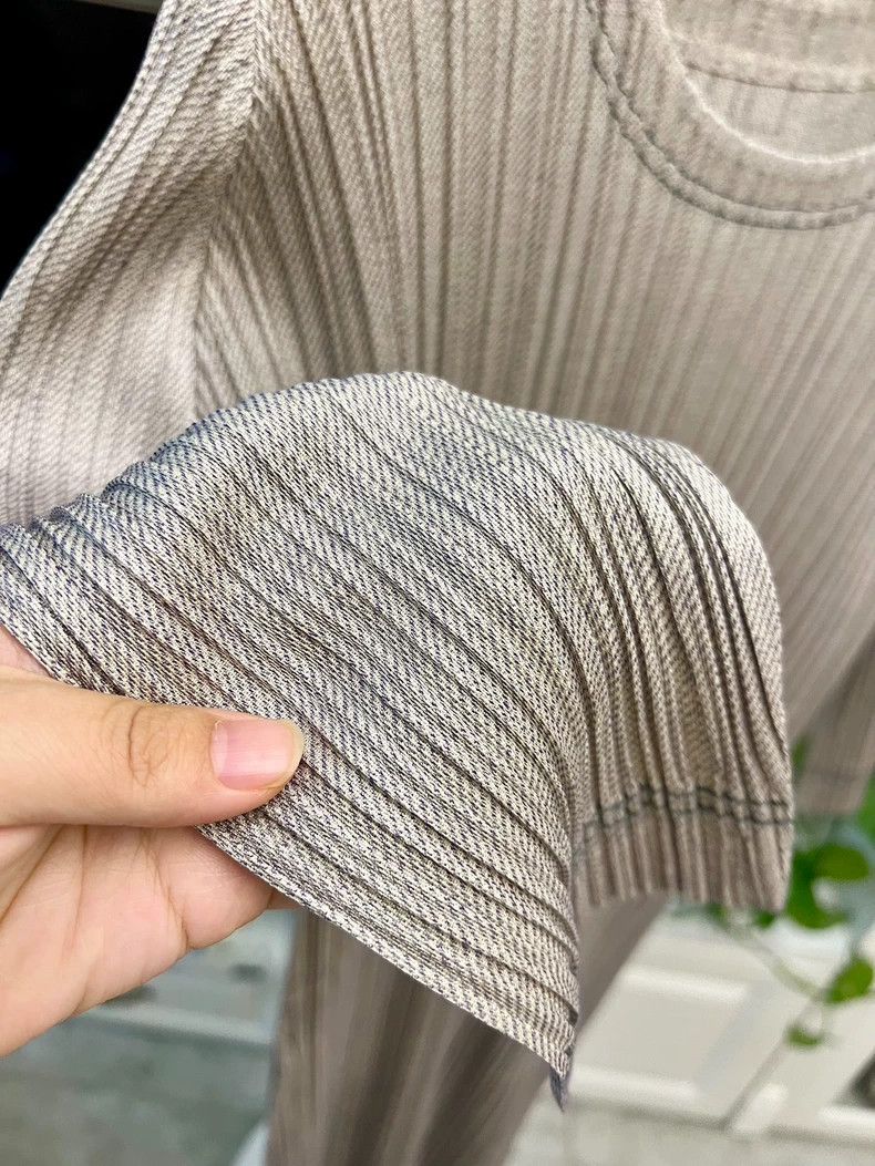 Issey Miyake Issey Miyake Dress in White Denim-yf Size 22" - 2 Thumbnail