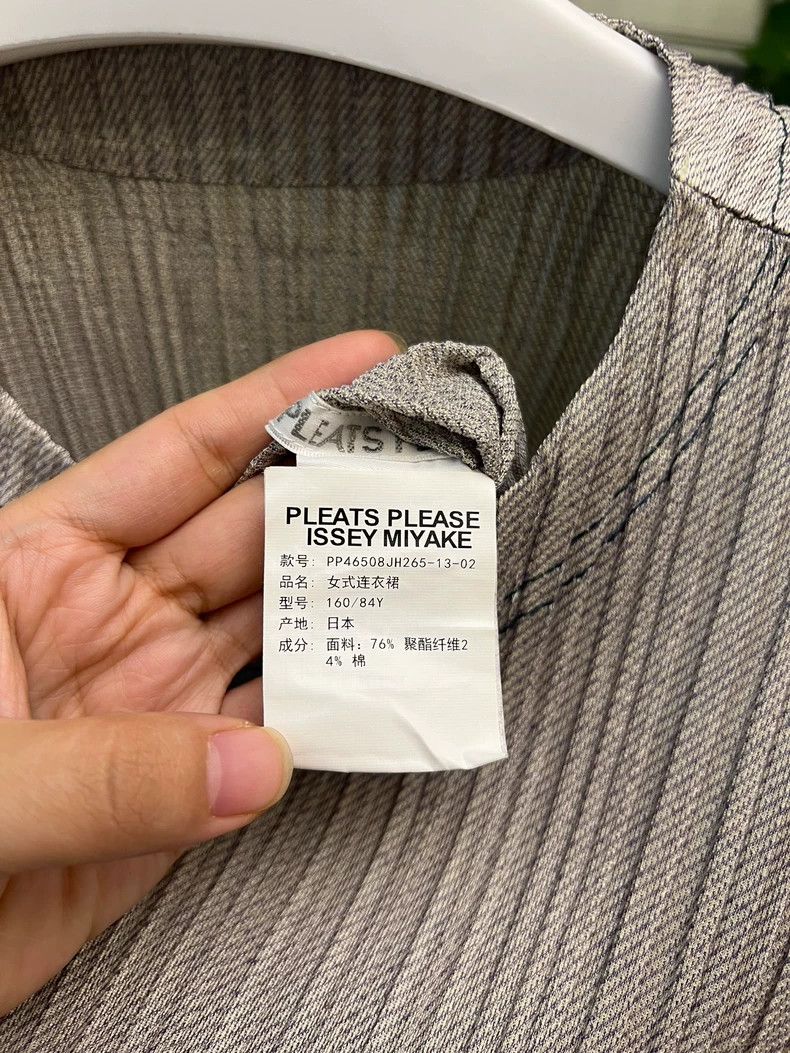 Issey Miyake Issey Miyake Dress in White Denim-yf Size 22" - 3 Thumbnail