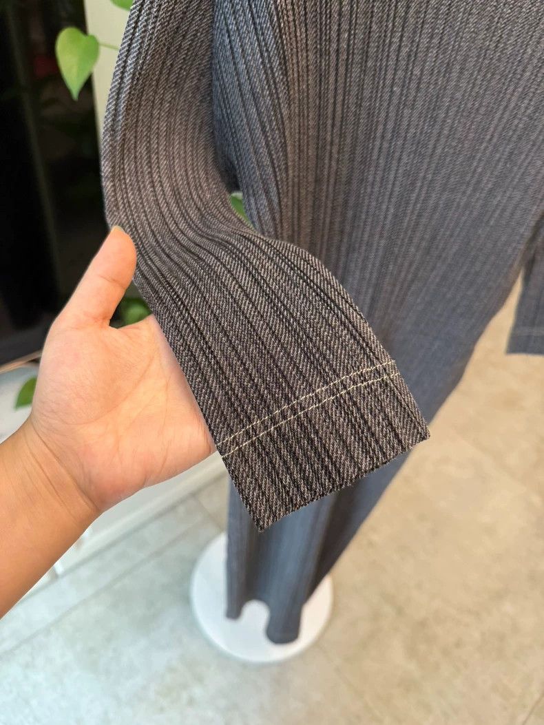 Issey Miyake Issey Miyake Black Denim Dress Size 3-yf Size 22" - 5 Thumbnail