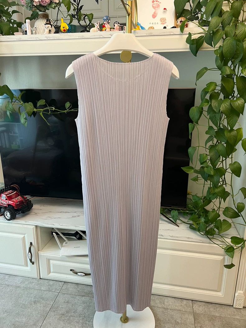 Issey Miyake Issey Miyake Grey Dress Size 5-yf Size US 26 / EU 42 - 5 Thumbnail