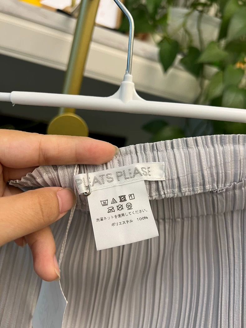 Issey Miyake Issey Miyake Straight Pants in Light Gray-yf Size US 26 / EU 42 - 5 Thumbnail