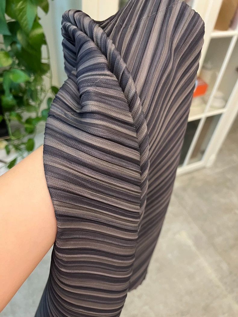 Issey Miyake Unique Grey Brown Wide Leg Pants-yf Size US 26 / EU 42 - 6 Thumbnail