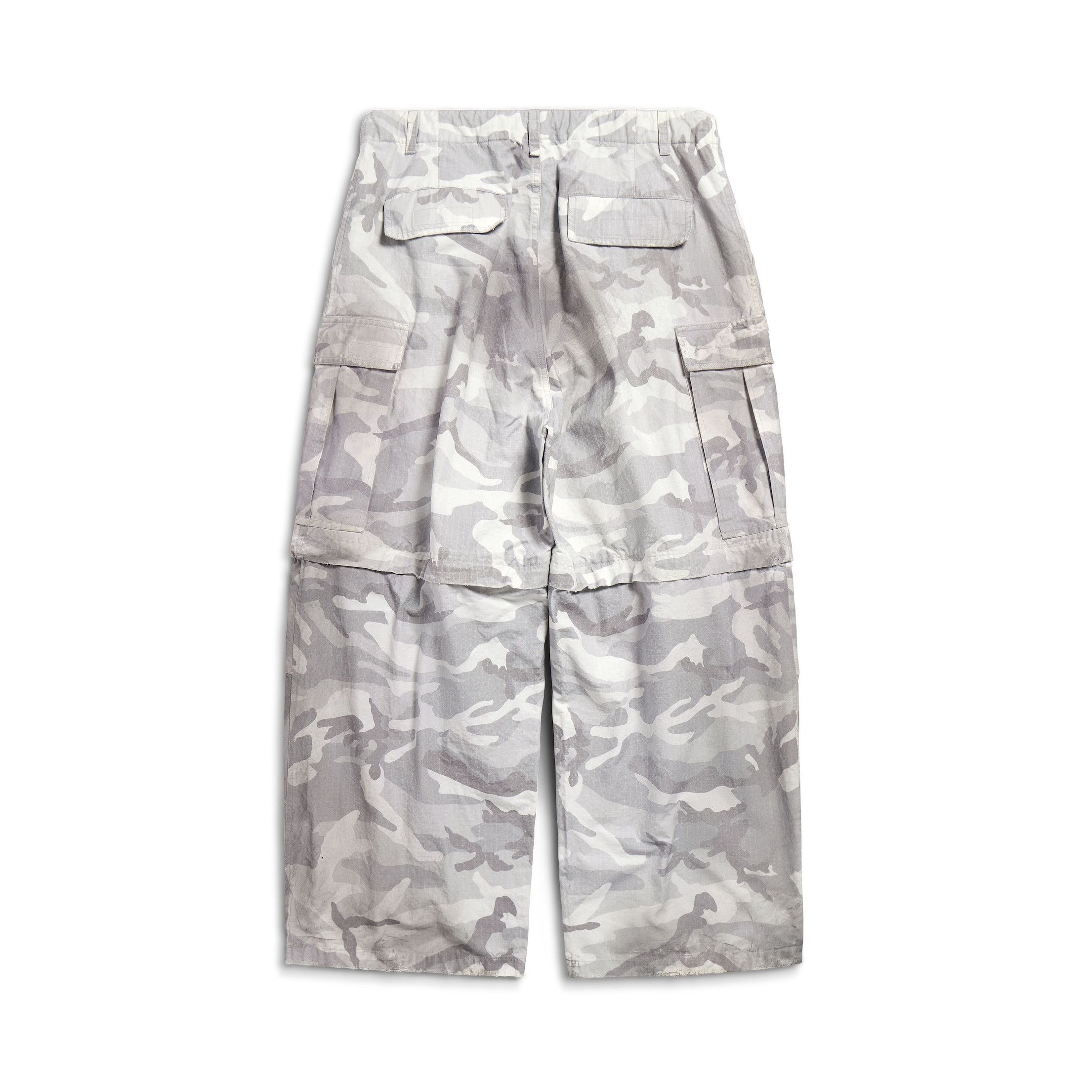 Balenciaga LARGE CARGO PANTS IN LIGHT GREY Size US 34 / EU 50 - 2 Thumbnail