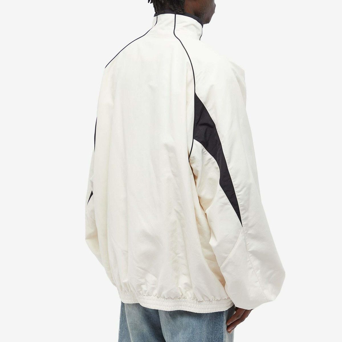 Balenciaga 3B Sport Icon Track Jacket in White Size US XL / EU 56 / 4 - 3 Thumbnail