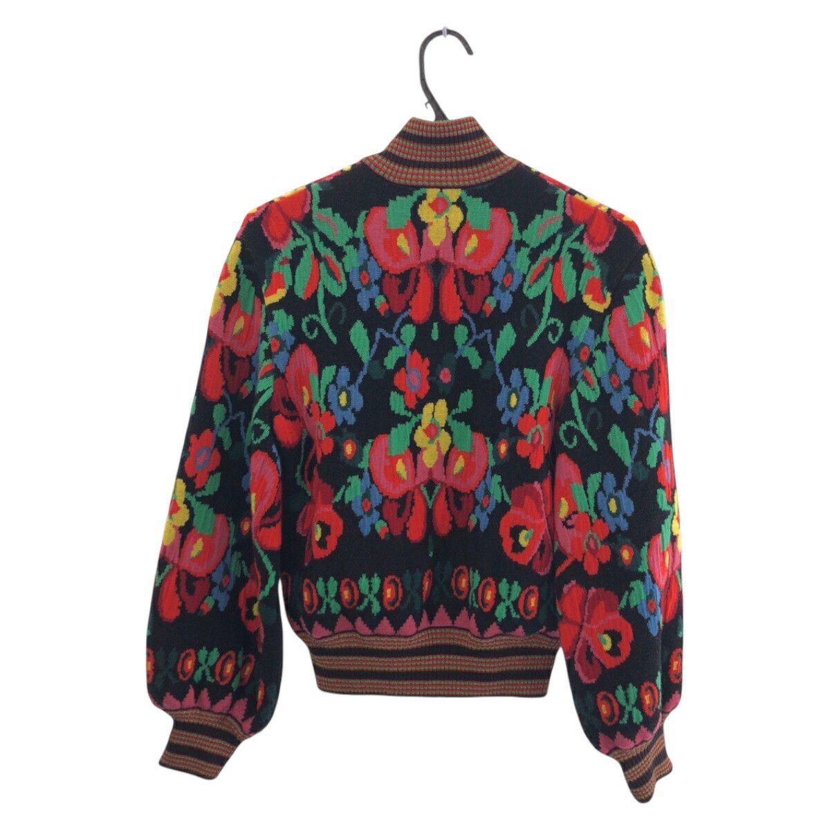 Gucci Gucci Gucci Wool/Rayon Floral Jacket 490210 X9F80 Others Outerwear 490210 X9F80 Size ONE SIZE - 2 Thumbnail