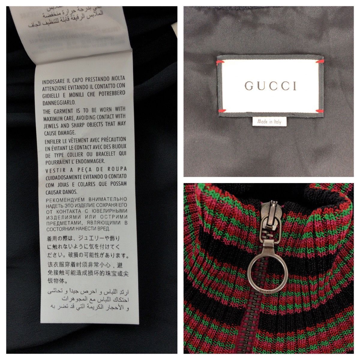 Gucci Gucci Gucci Wool/Rayon Floral Jacket 490210 X9F80 Others Outerwear 490210 X9F80 Size ONE SIZE - 4 Thumbnail