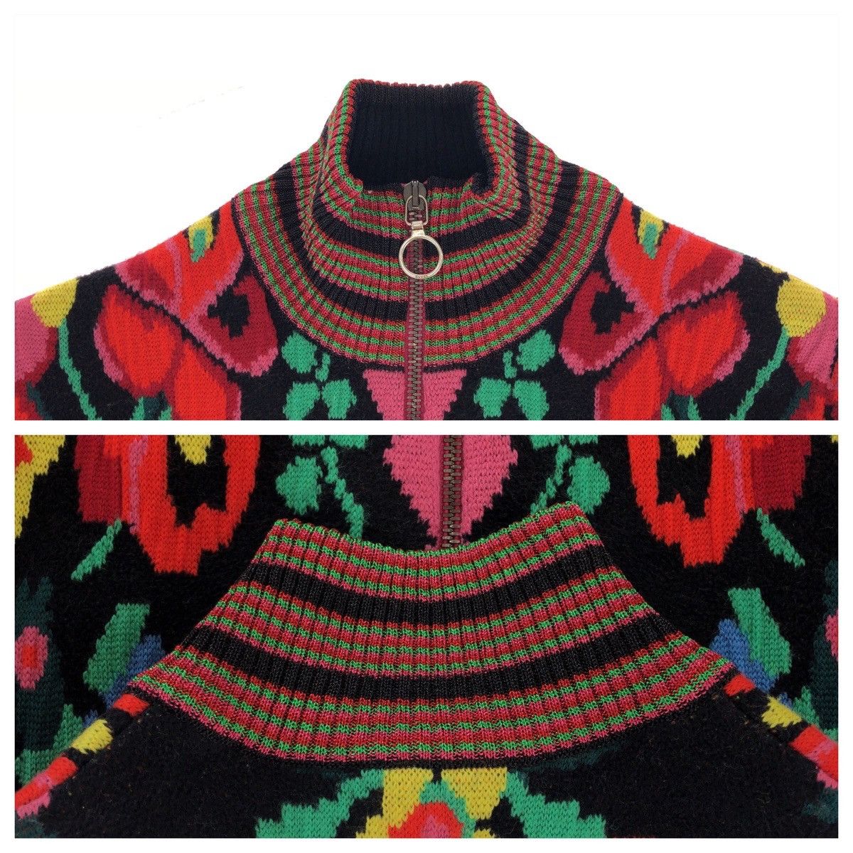 Gucci Gucci Gucci Wool/Rayon Floral Jacket 490210 X9F80 Others Outerwear 490210 X9F80 Size ONE SIZE - 5 Thumbnail