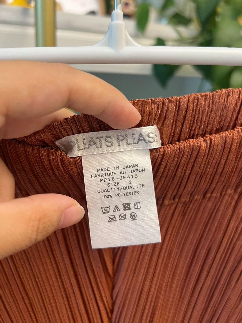 Issey Miyake Fashionable Pleated Wide-leg Pumpkin Pants-yf Size 22" - 8 Thumbnail