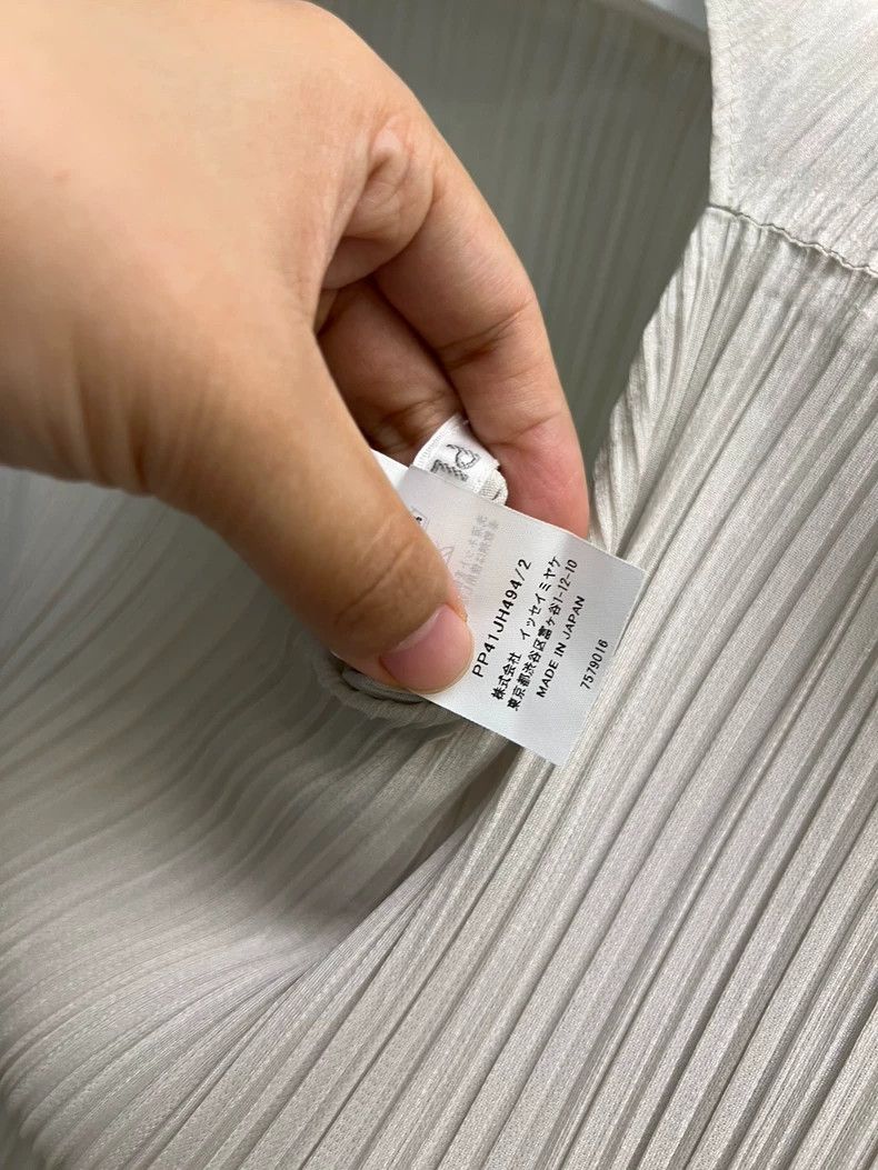Issey Miyake Issey Miyake Beige Dress with Long Sleeves-yf Size 22" - 7 Thumbnail