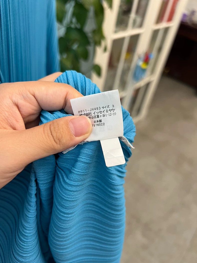 Issey Miyake Pleated Dress with Tie Waist-yf Size US 26 / EU 42 - 8 Thumbnail