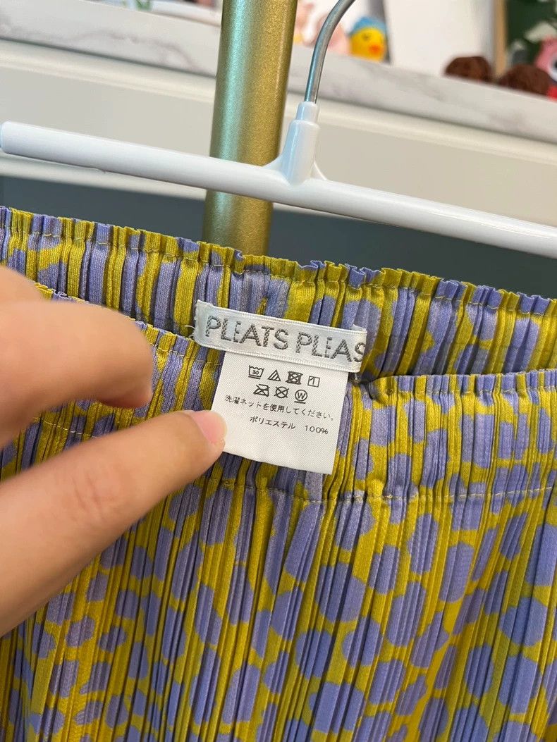 Issey Miyake Pleated Pants with Leopard and Polka Dots-yf Size US 26 / EU 42 - 3 Thumbnail