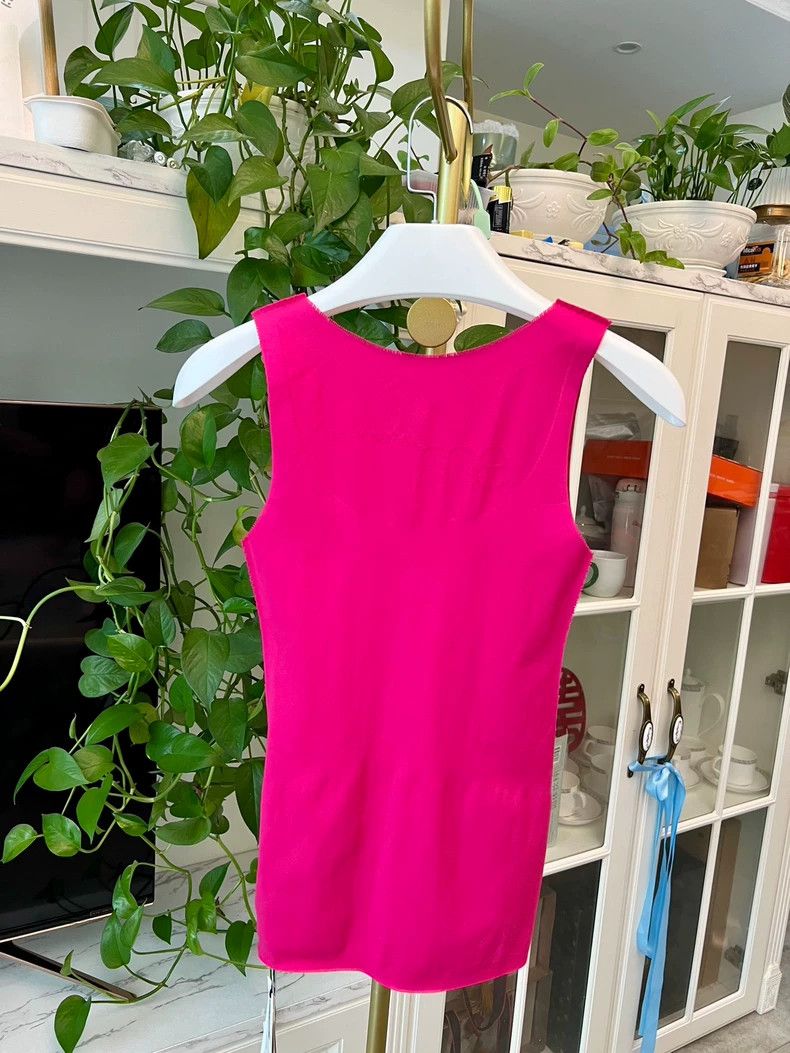 Issey Miyake Issey Miyake Pink Sleeveless Top Brand New-yf Size US S / EU 44-46 / 1 - 3 Thumbnail